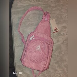 Reebok Pink Crossbody Sling Bag - Compact Women's Bag